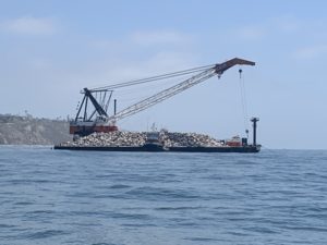 Palos Verdes Reef Barge